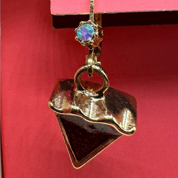 AUTHENTIC NWT Betsey Johnson Thanksgiving/Christmas earrings - Picture 4 of 8